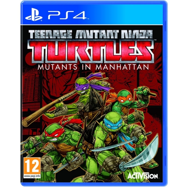 TMNT Teenage Mutant Ninja Turtles Mutants in Manhattan PS4 Game TMNT Teenage Mutant Ninja Turtles Mutants in Manhattan PS4 Game